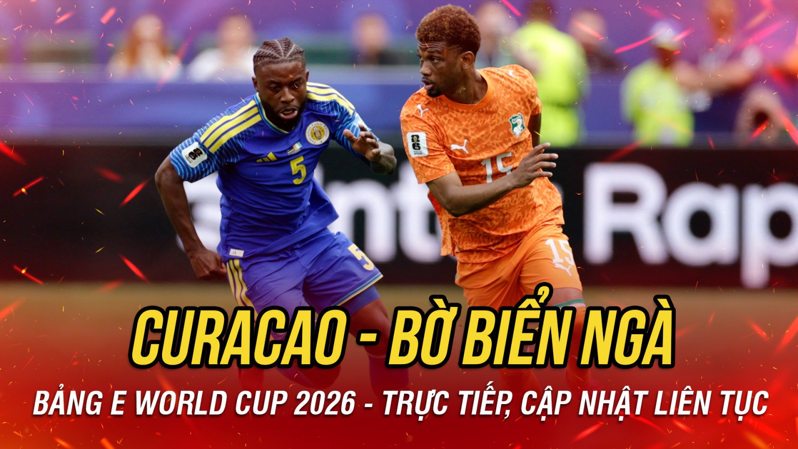Trực tiếp Curacao 0-1 Bờ Biển Ngà: Pepe ghi bàn mở tỷ số